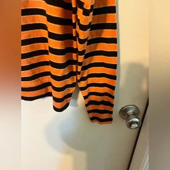 NWT Marni Uniqlo 100% Cashmere Striped Turtleneck Sweater Sz M - Picture 10 of 14